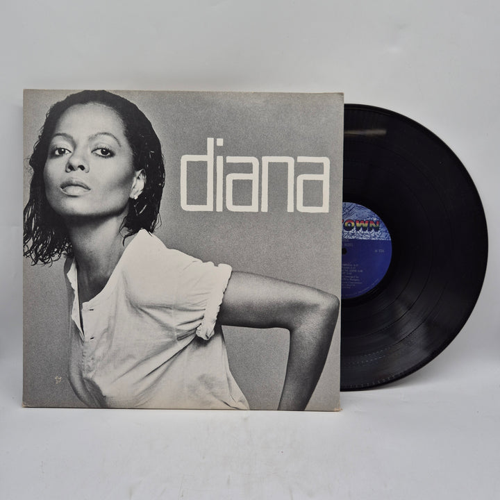 Diana retro vinyl LP Motown svartvit omslag