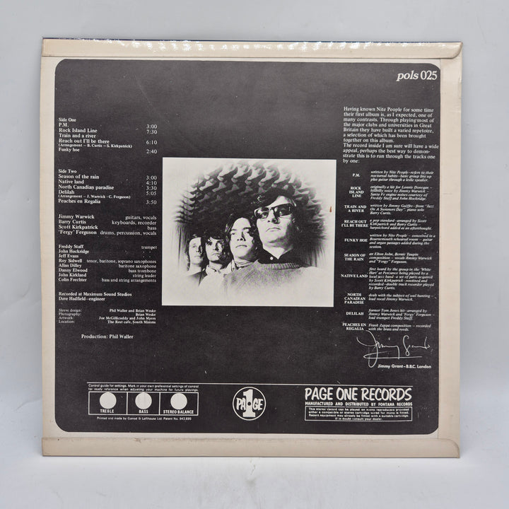 Nite People p.m. retro vinyl LP 70-tal