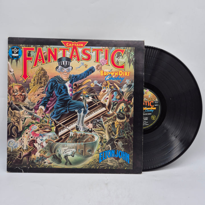 Elton John vinyl Captain Fantastic retro LP