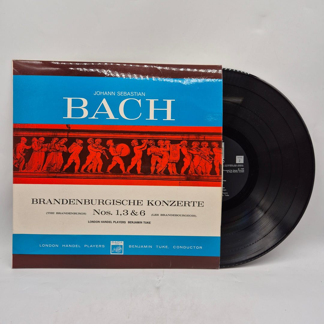 Bach Brandenburgkonserter retro LP Saga Records