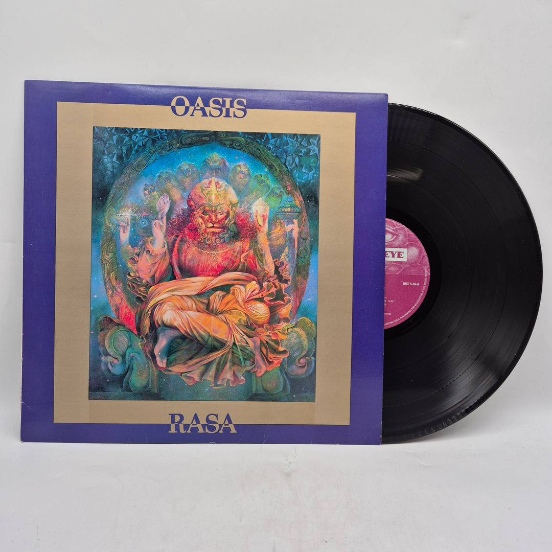 Oasis Rasa Live retro vinyl LP begagnad