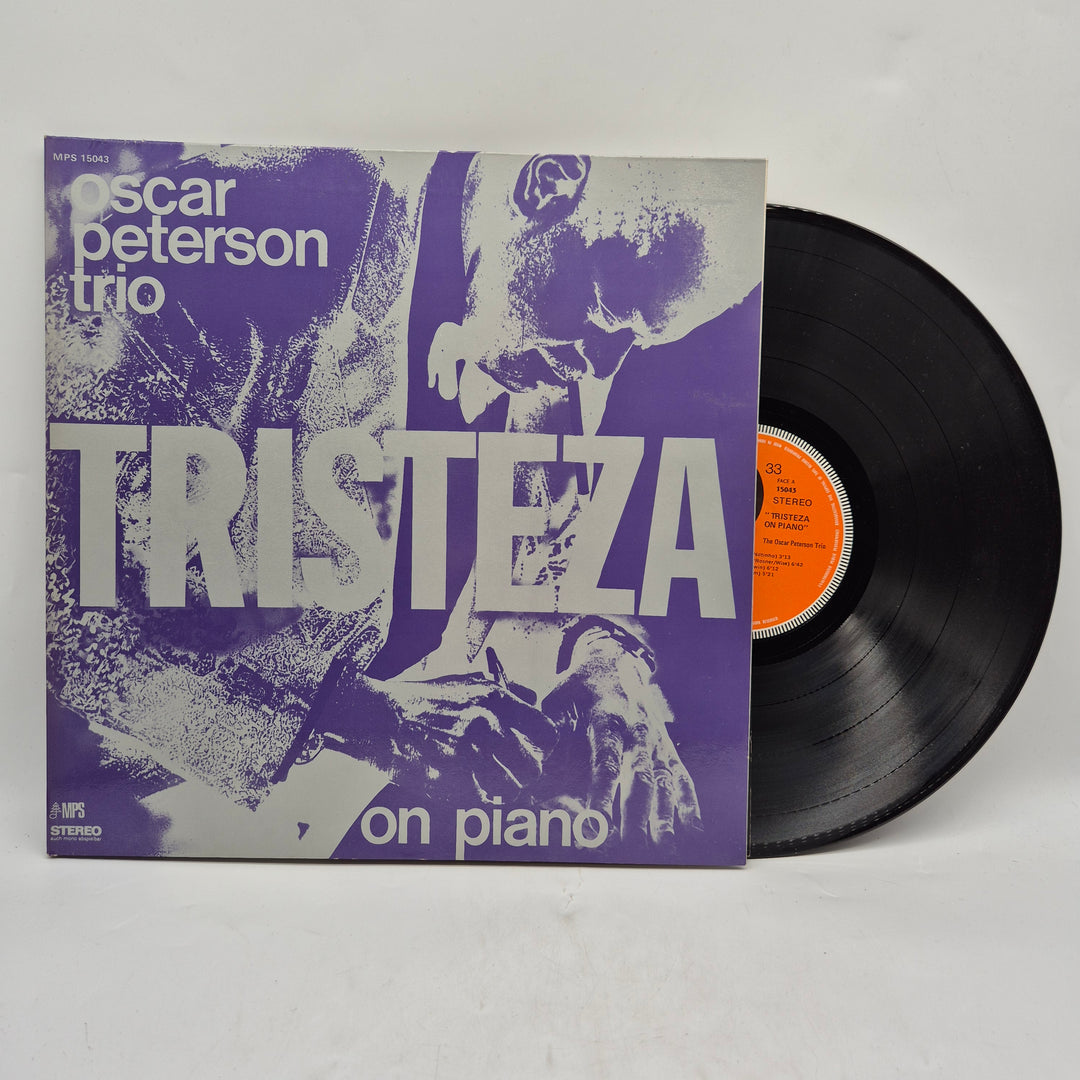 Oscar Peterson Trio vinyl LP Tristeza vintage