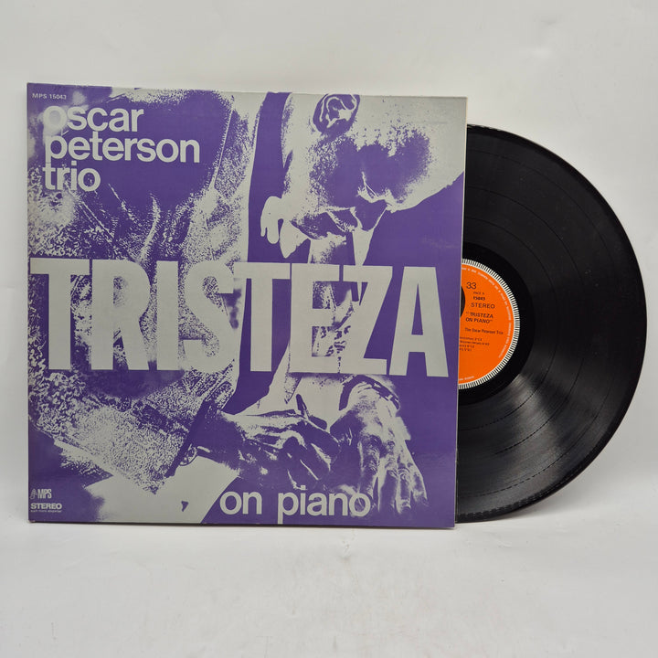 Oscar Peterson Trio vinyl LP Tristeza vintage
