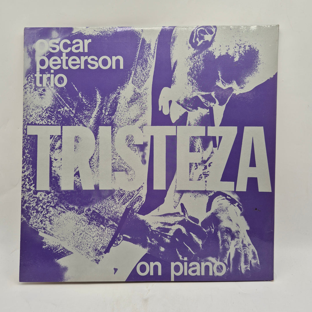 Oscar Peterson Trio vinyl LP Tristeza vintage
