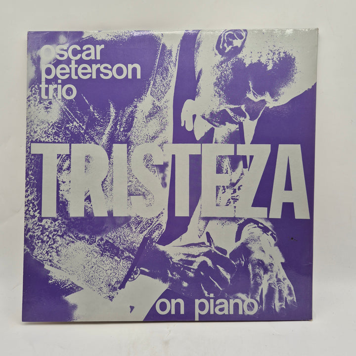 Oscar Peterson Trio vinyl LP Tristeza vintage