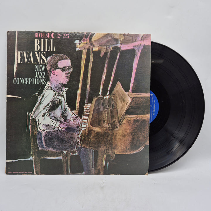 Bill Evans New Jazz Conceptions vinyl LP retro