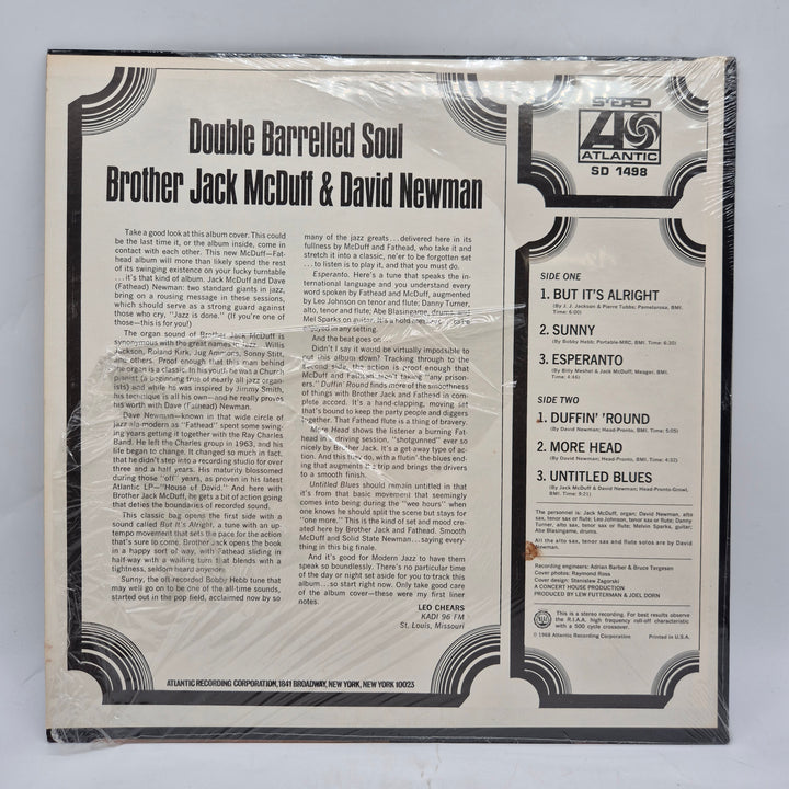 Double Barrelled Soul vinyl LP retro vintage