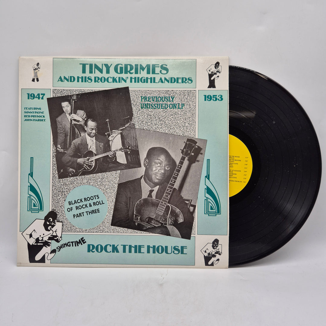 Tiny Grimes Rock The House vinyl LP retro