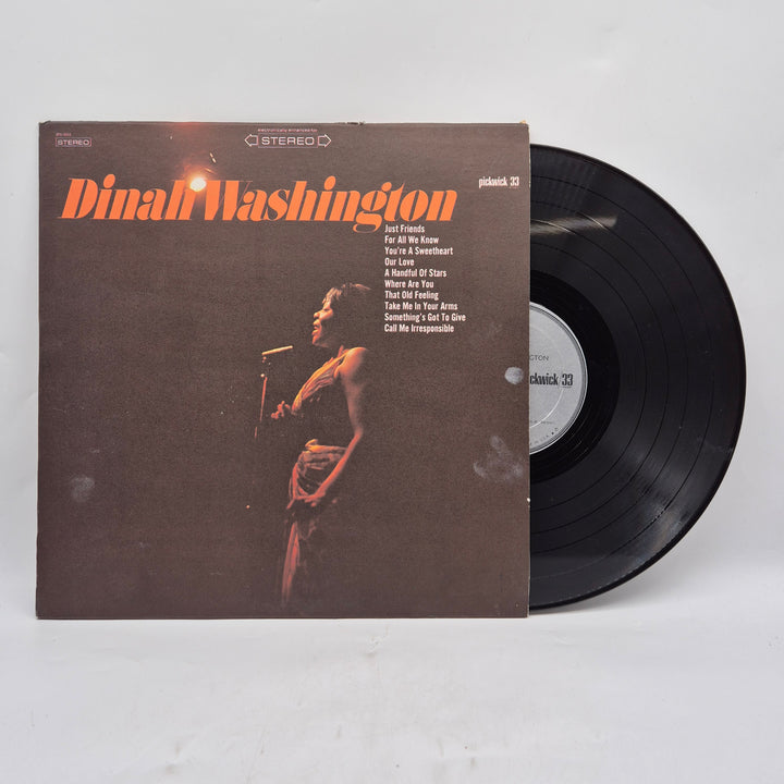 Dinah Washington retro LP Pickwick 33 vintage