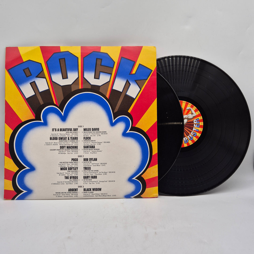 Buster CBS retro rock LP samlingsskiva vintage