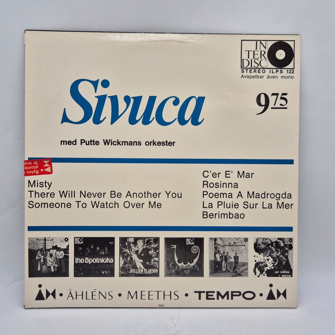 Retro LP Sivuca Putte Wickman Interdisc