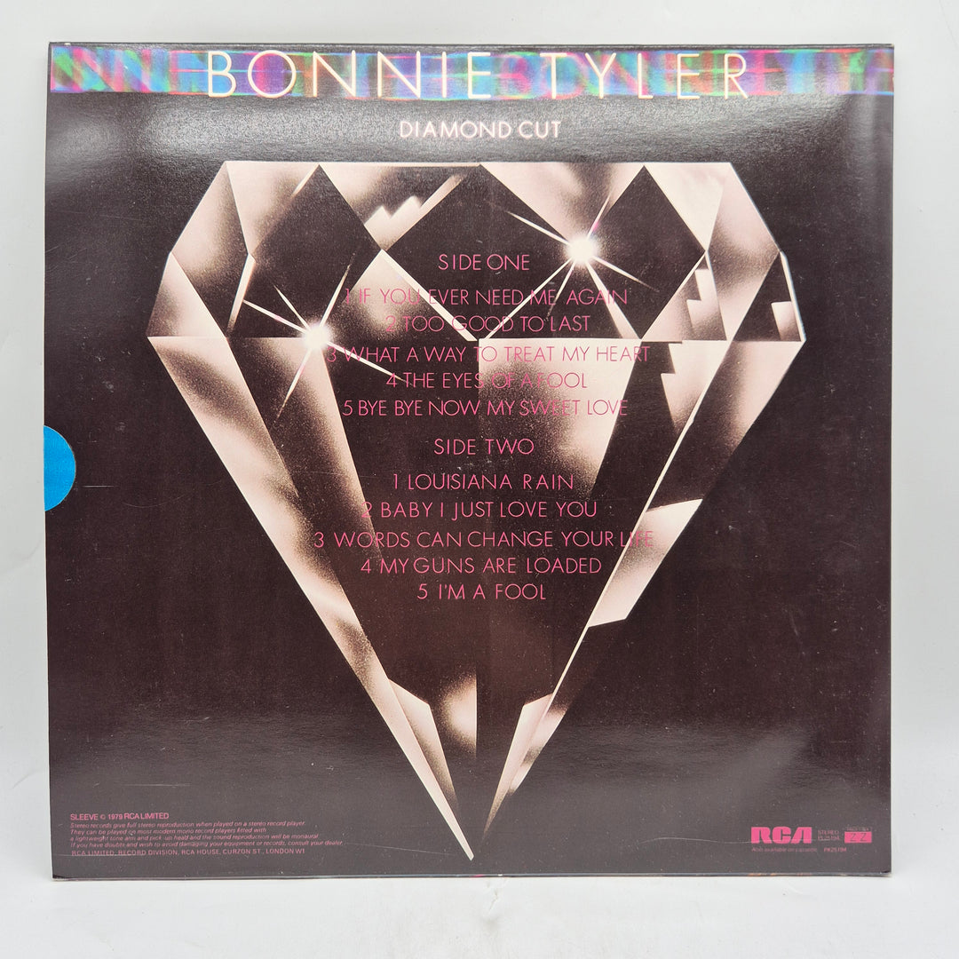 Bonnie Tyler Diamond Cut vintage LP vinyl