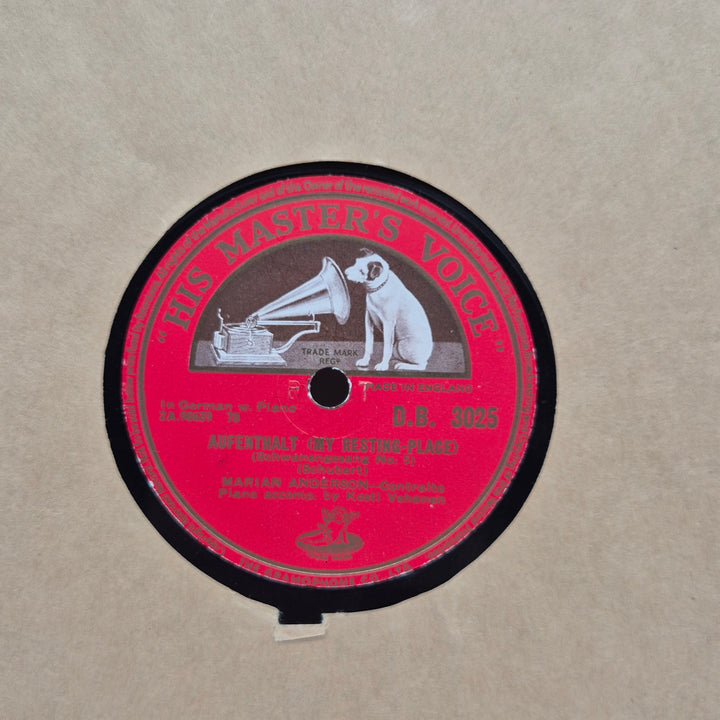 His Master’s Voice 78-varvs stenkaka vintage