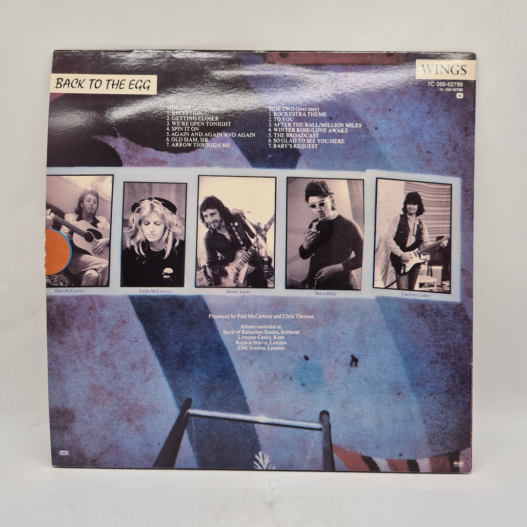 Wings Back To The Egg vinyl retro LP