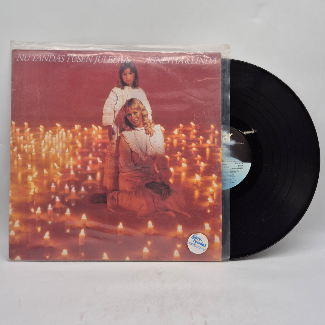 Retro julvinyl Agnetha och Linda LP