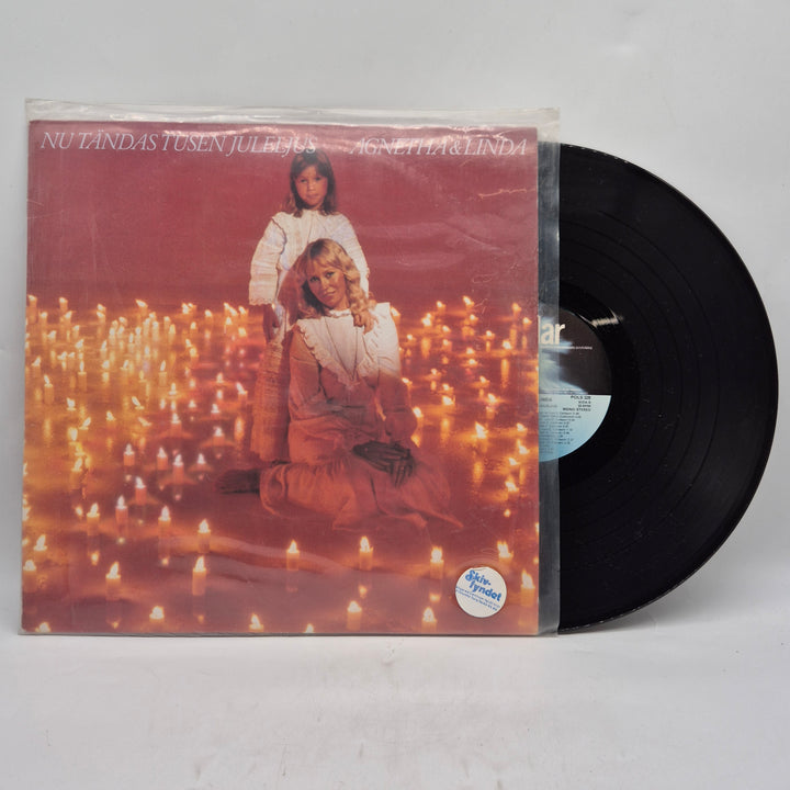 Retro julvinyl Agnetha och Linda LP