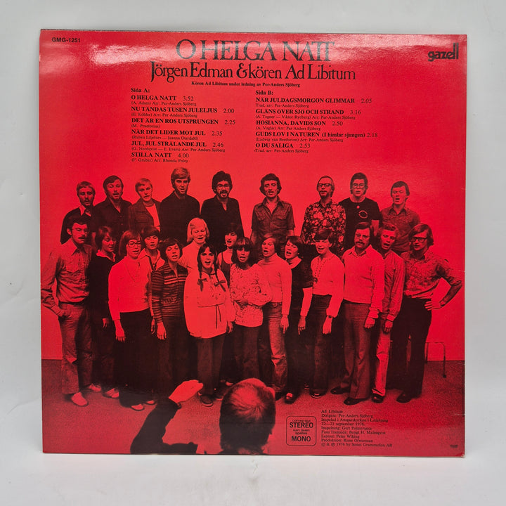 O Helga Natt vinyl LP retro julmusik