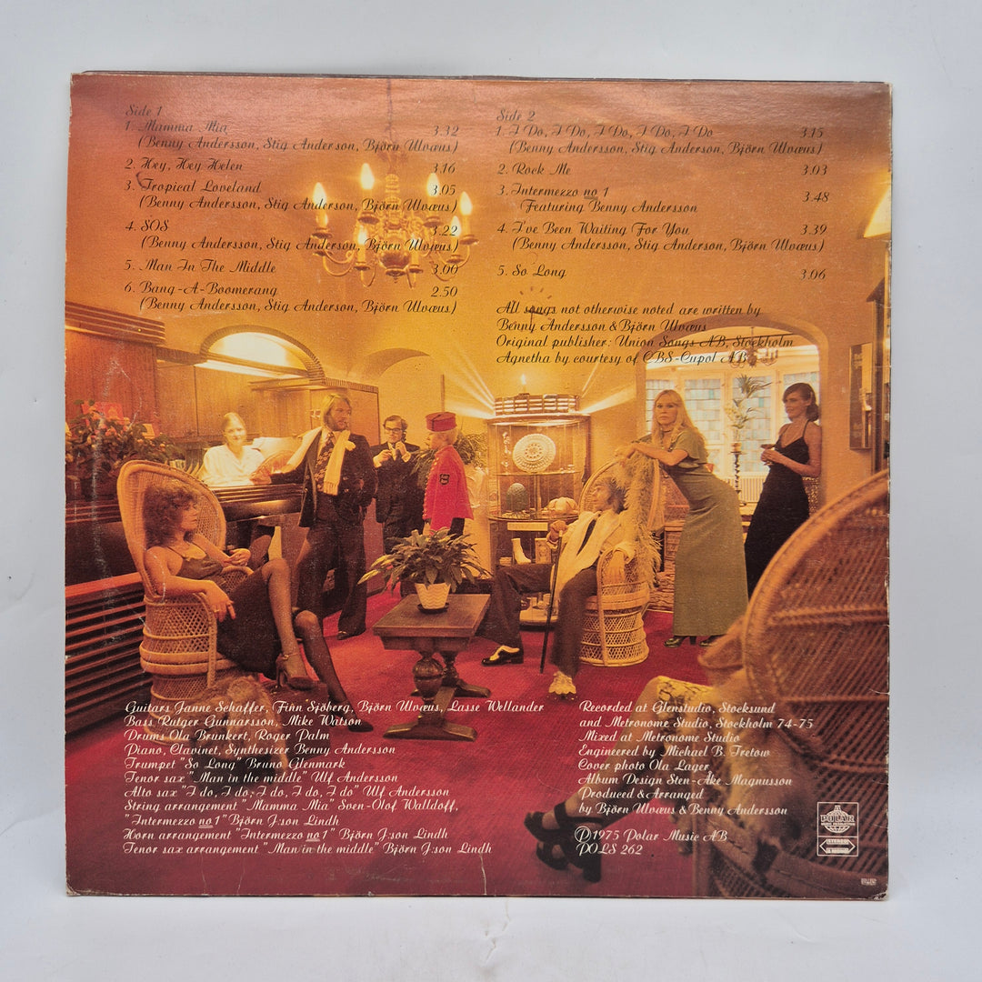 ABBA vinylskiva LP retro 1970-tal Polar