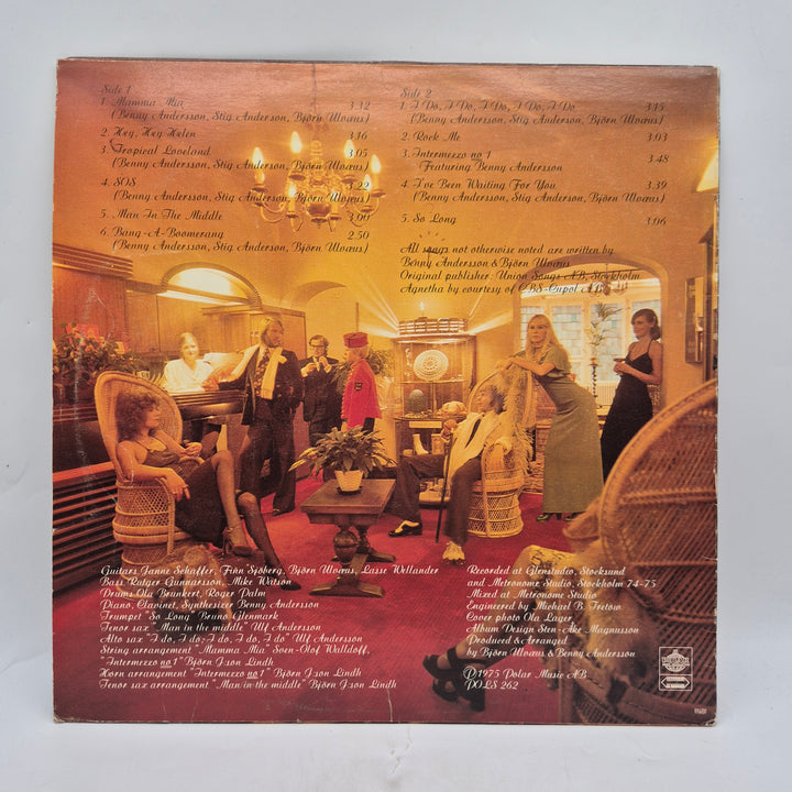 ABBA vinylskiva LP retro 1970-tal Polar