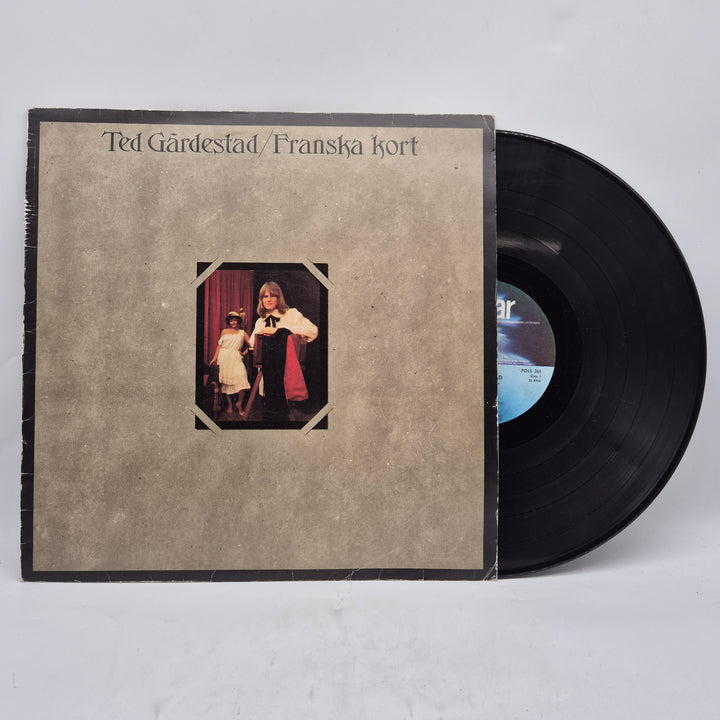 Ted Gärdestad Franska kort vinyl retro LP