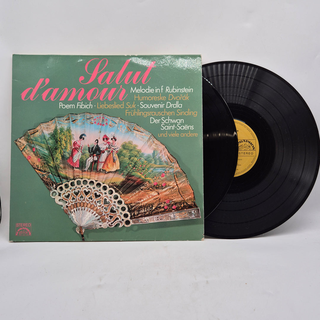 Salut d’amour klassisk samlings LP retro Supraphon