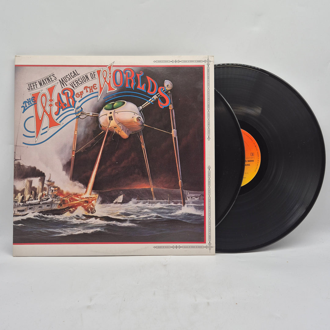 Jeff Wayne War of the Worlds dubbel LP retro