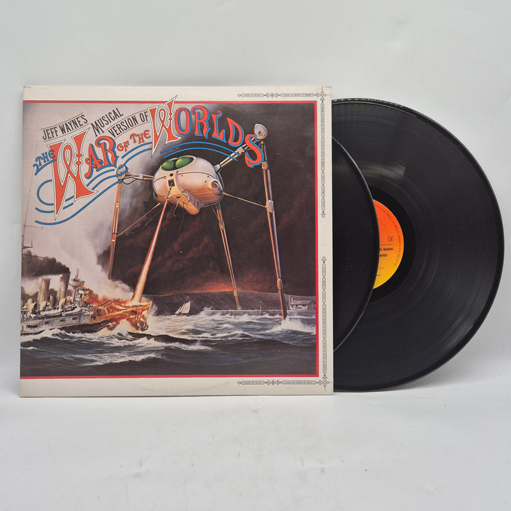 Jeff Wayne War of the Worlds dubbel LP retro