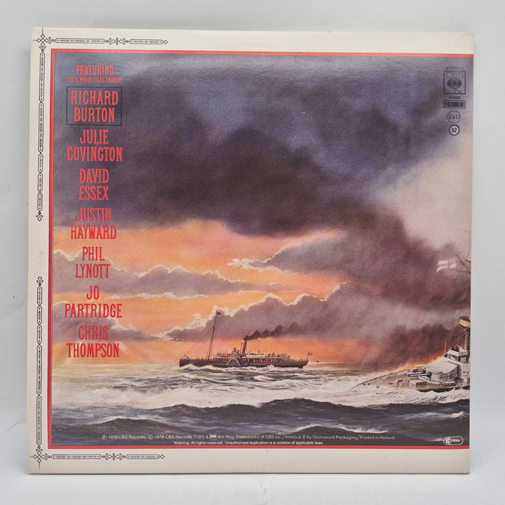 Jeff Wayne War of the Worlds dubbel LP retro