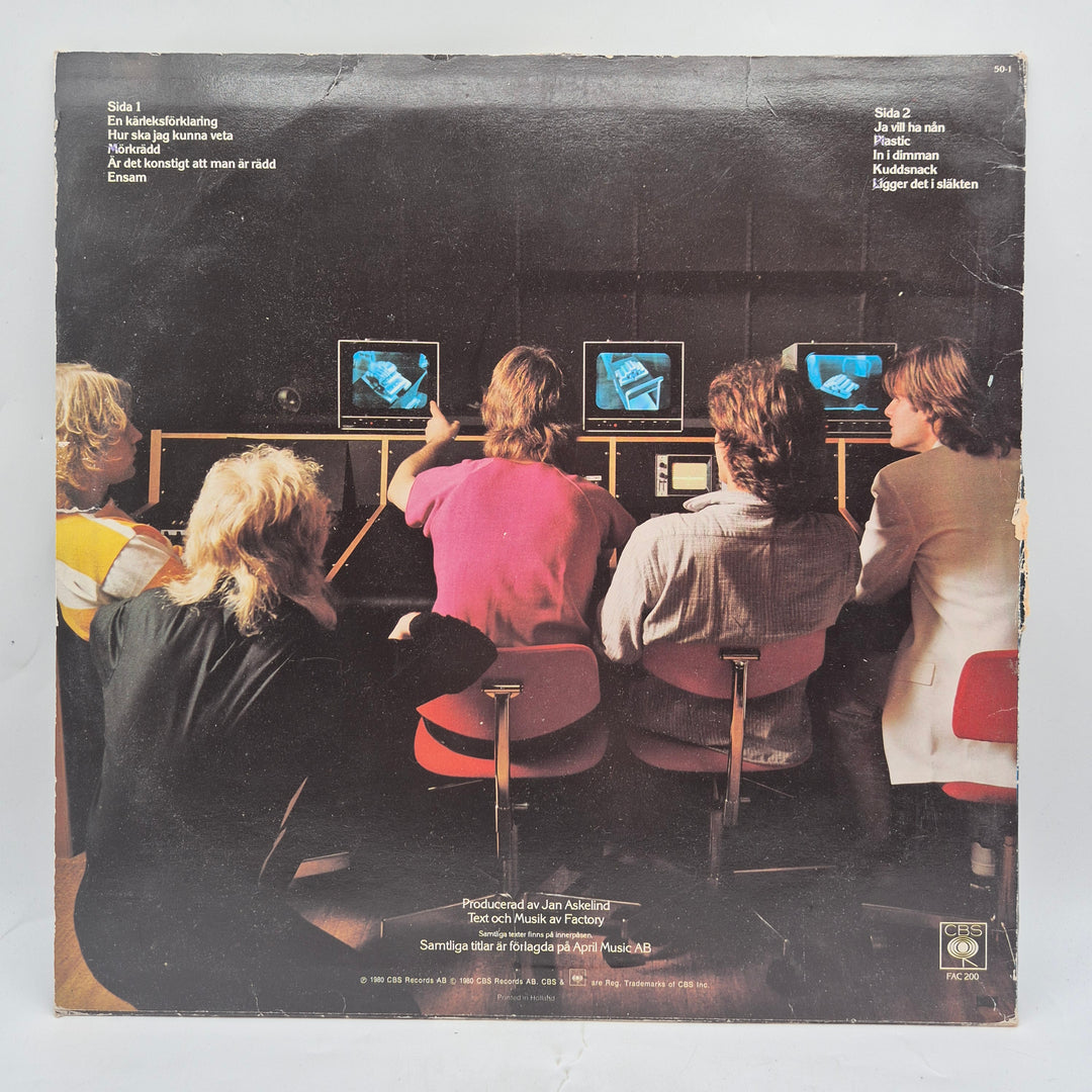 Factory II vinyl LP retro 80-tal