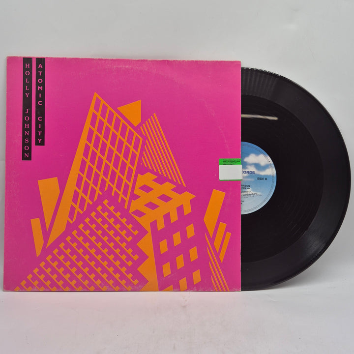 Holly Johnson Atomic City retro vinylsingel
