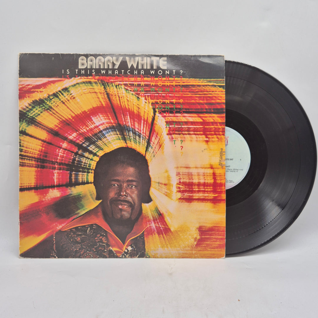 Barry White vinyl LP Is This Whatcha Wont retro