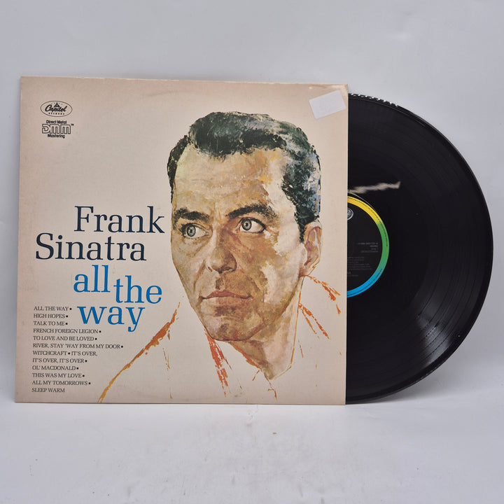 Frank Sinatra All The Way retro LP