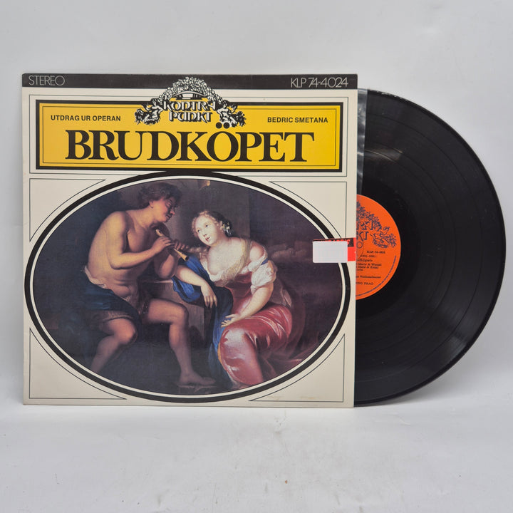 Retro LP Brudköpet Smetana Supraphon vintage