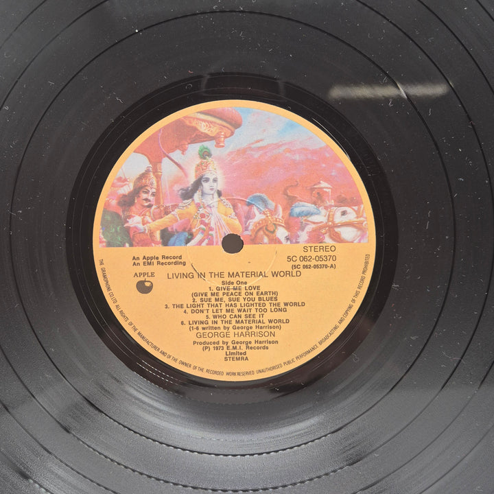 George Harrison vinyl LP Living in the Material World