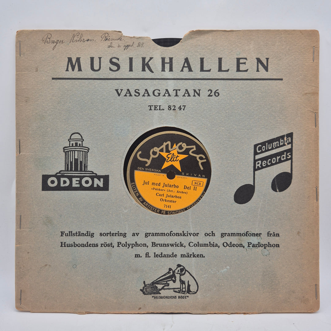 Retro stenkaka Jul med Jularbo Sonora Elit
