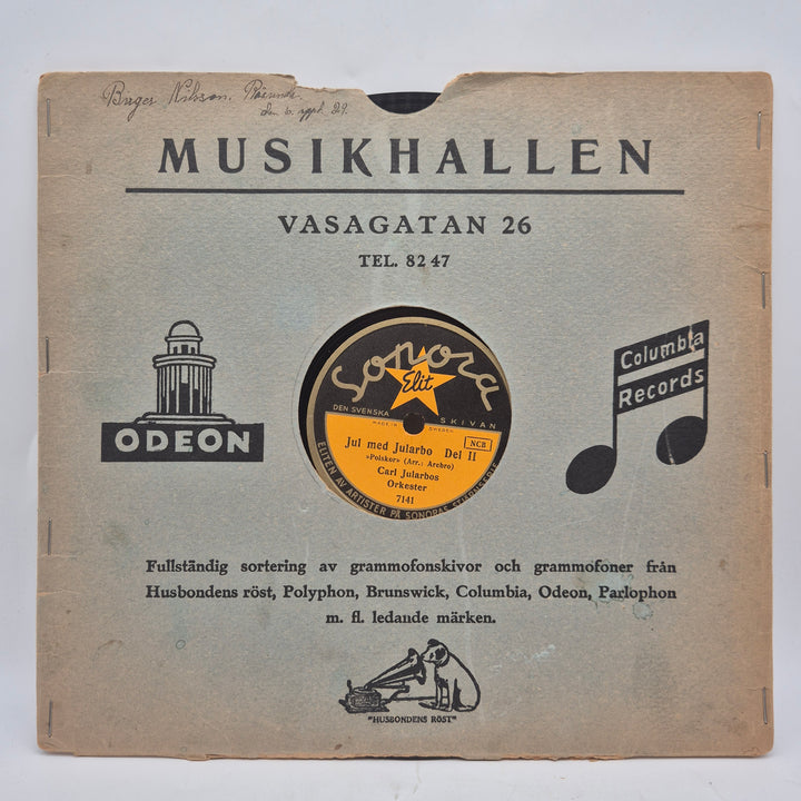 Retro stenkaka Jul med Jularbo Sonora Elit