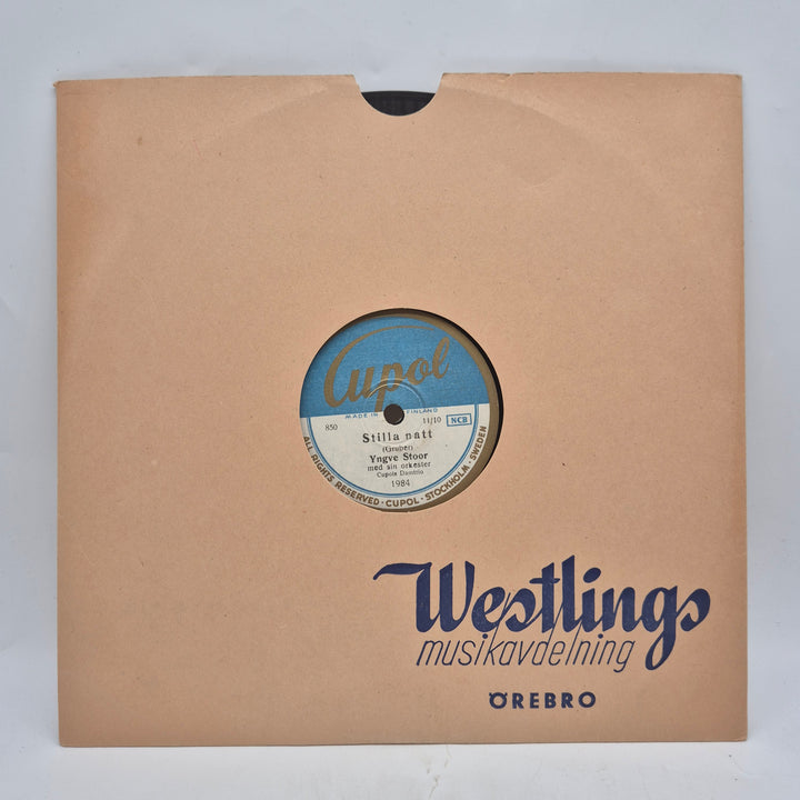 Vintage stenkaka Cupol Yngve Stoor julmusik
