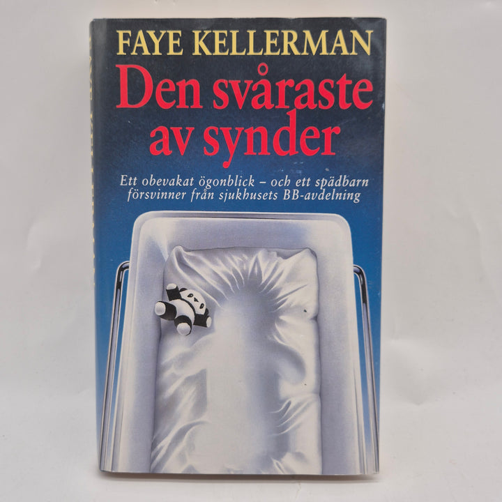 Den svåraste av synder kriminalroman inbunden