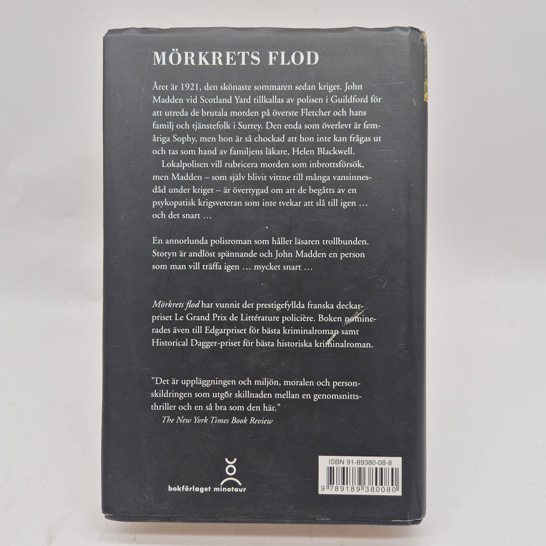 Mörkrets flod kriminalroman inbunden Minotaur begagnad