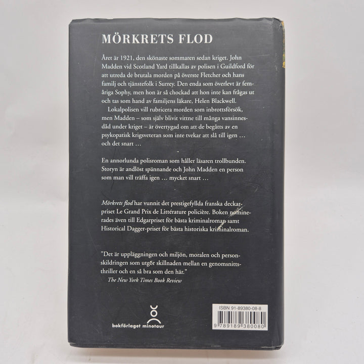 Mörkrets flod kriminalroman inbunden Minotaur begagnad