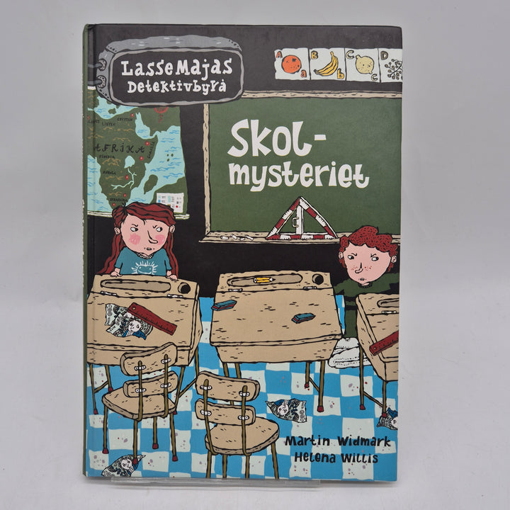 LasseMajas Detektivbyrå Skolmysteriet inbunden barnbok
