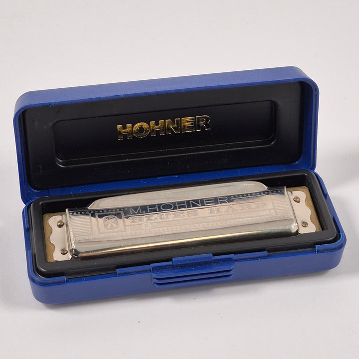 M Hohner Blues Harp munspel med fodral