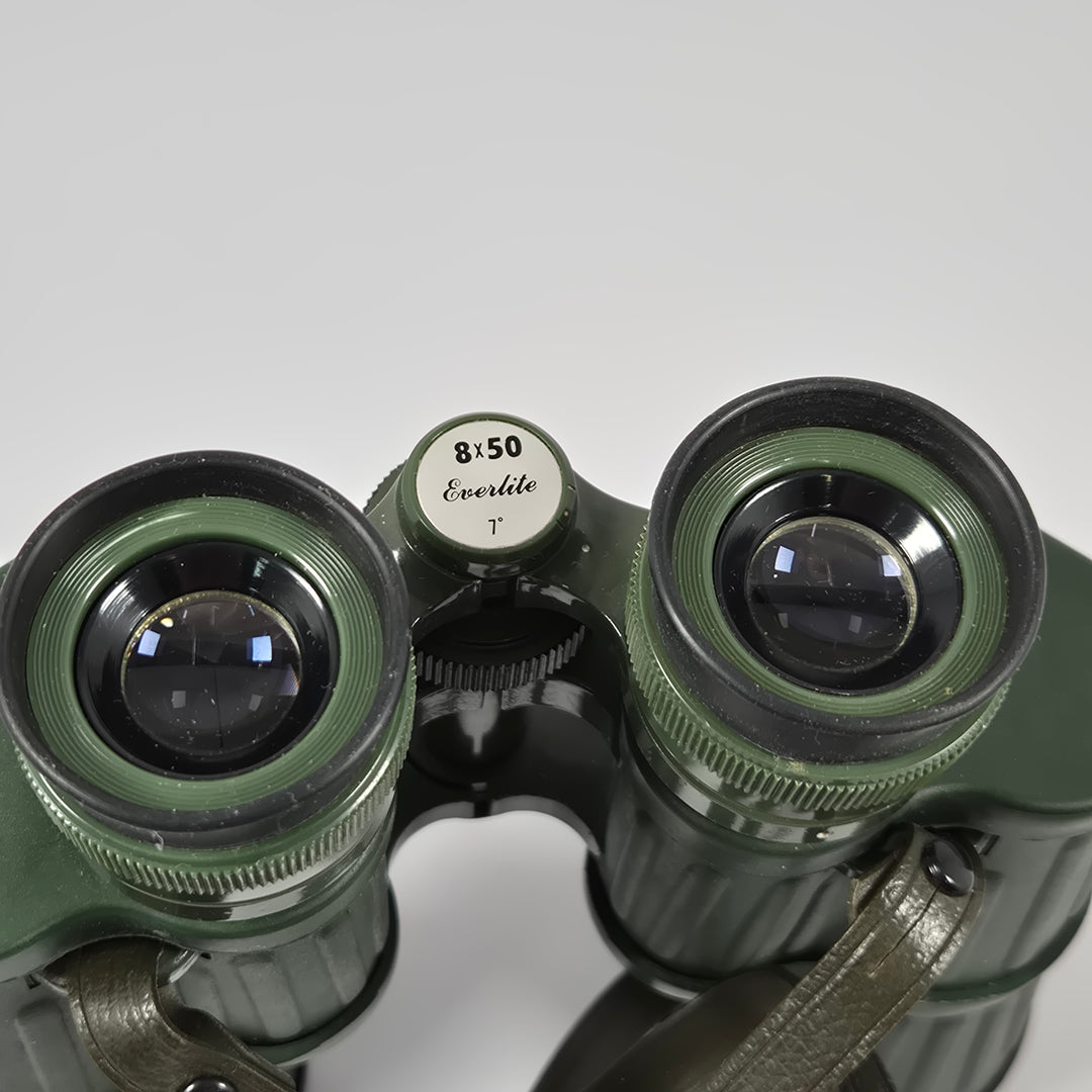 Vintage militärgröna kikare retro Japan