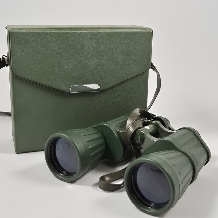 Vintage militärgröna kikare retro Japan