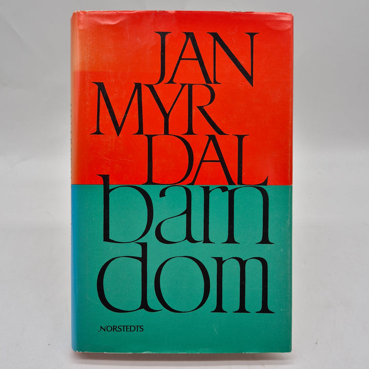 Jan Myrdal barndom självbiografi Norstedts retro bok