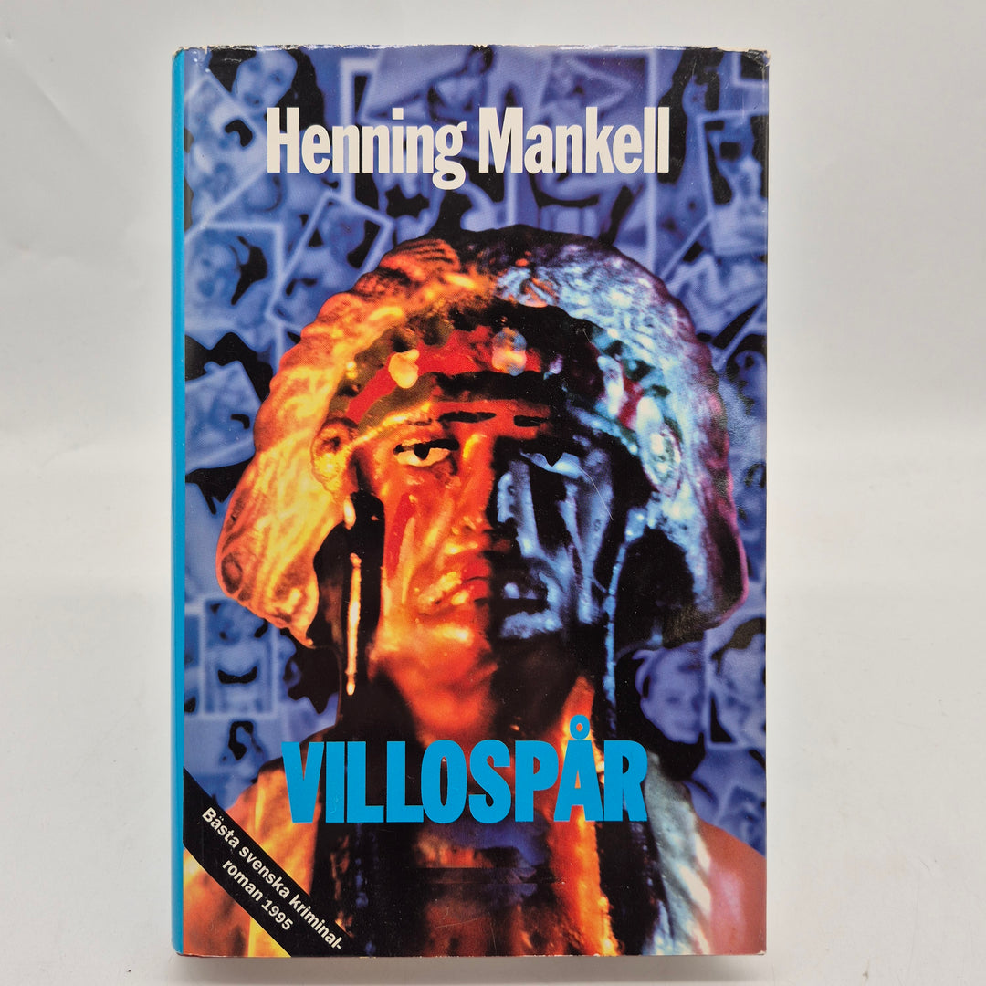 Villospår kriminalroman Henning Mankell inbunden vintage