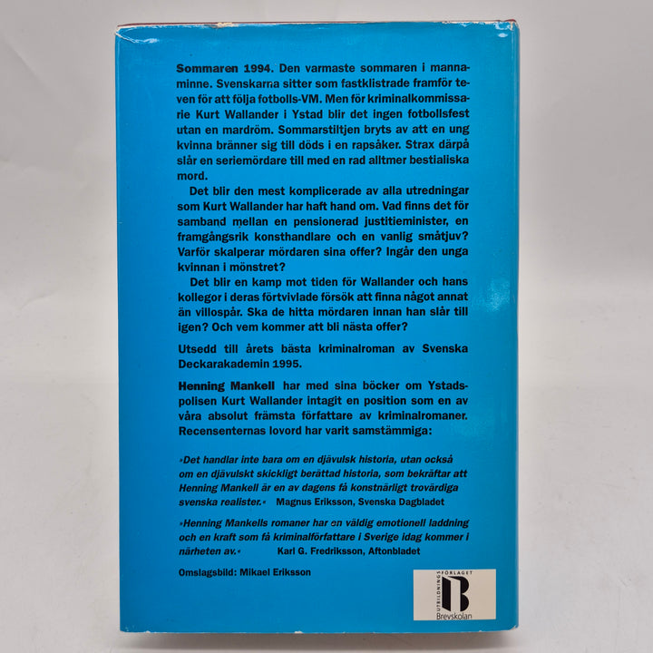 Villospår kriminalroman Henning Mankell inbunden vintage