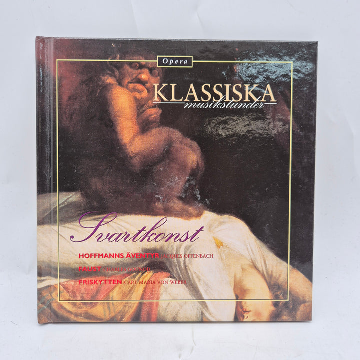 Klassiska musikstunder Opera Svartkonst samlings CD