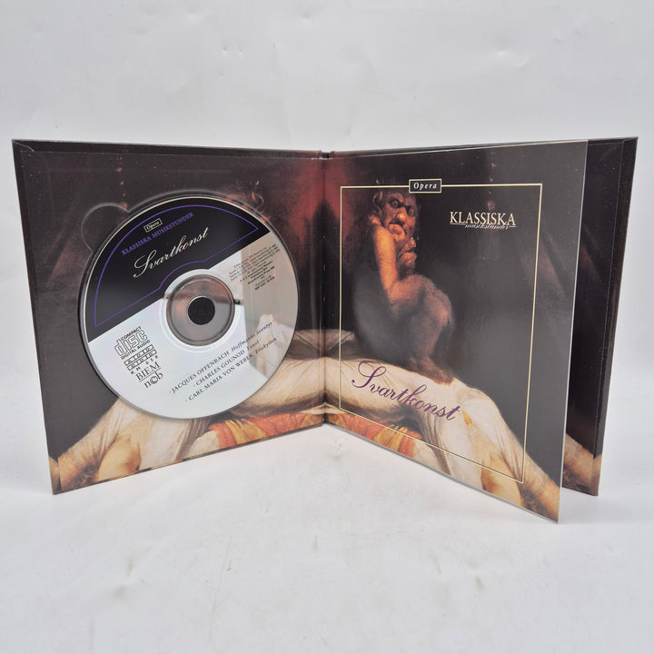 Klassiska musikstunder Opera Svartkonst samlings CD