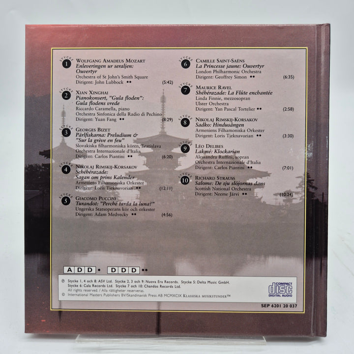 Klassiska musikstunder CD Österlandets mystik vintage